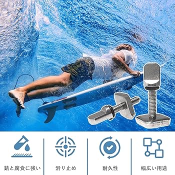 Amazon.co.jp: フィンスクリュー ステンレススチール フィンねじ